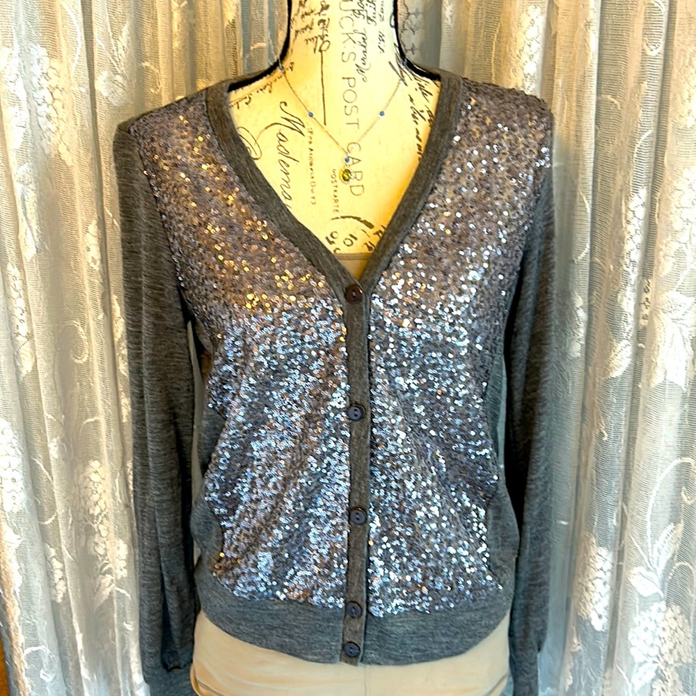 Sequin Cardigan